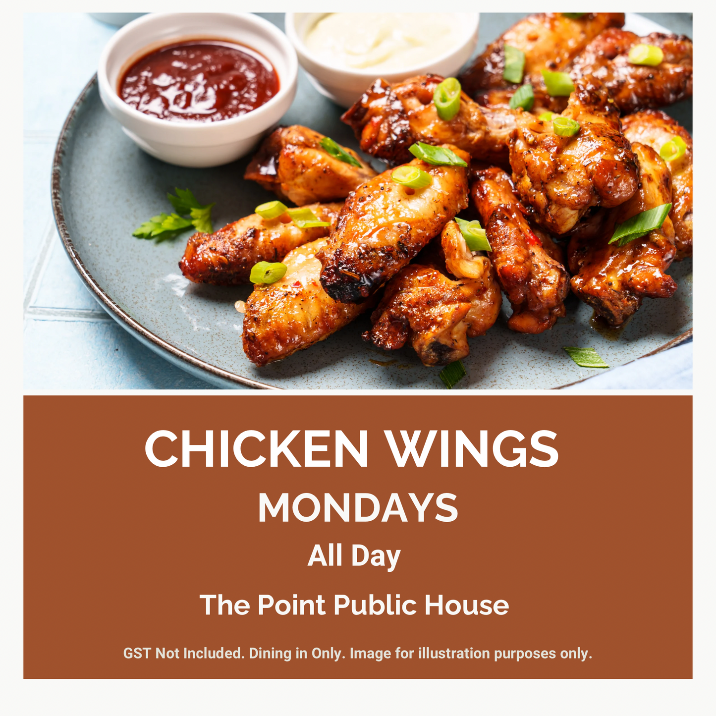 The Point Public House Monday Chicken Wings Special